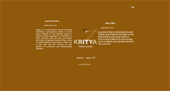 Desktop Screenshot of kritya.in